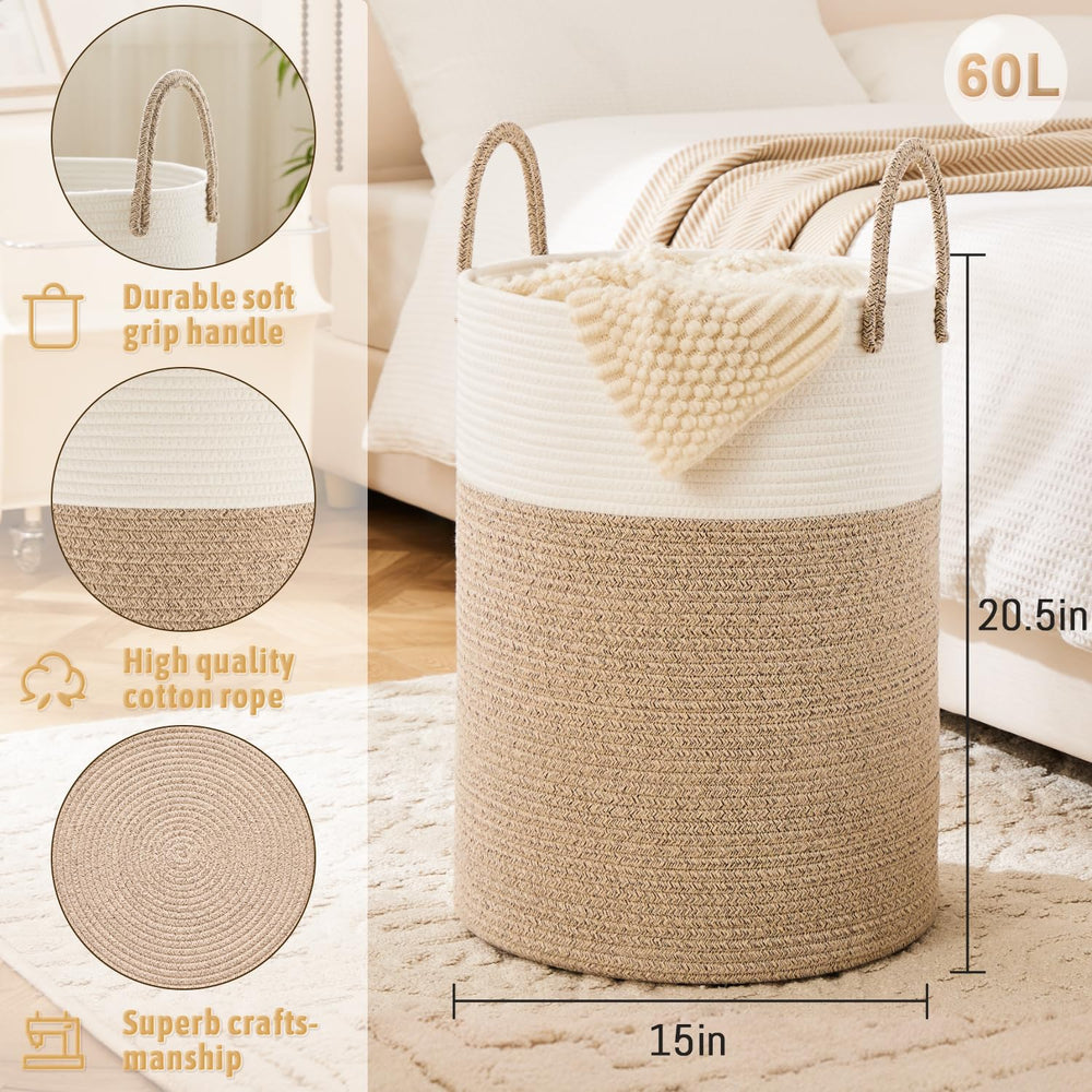 Artfeel laundry basket placed in bathroom decor or baby room