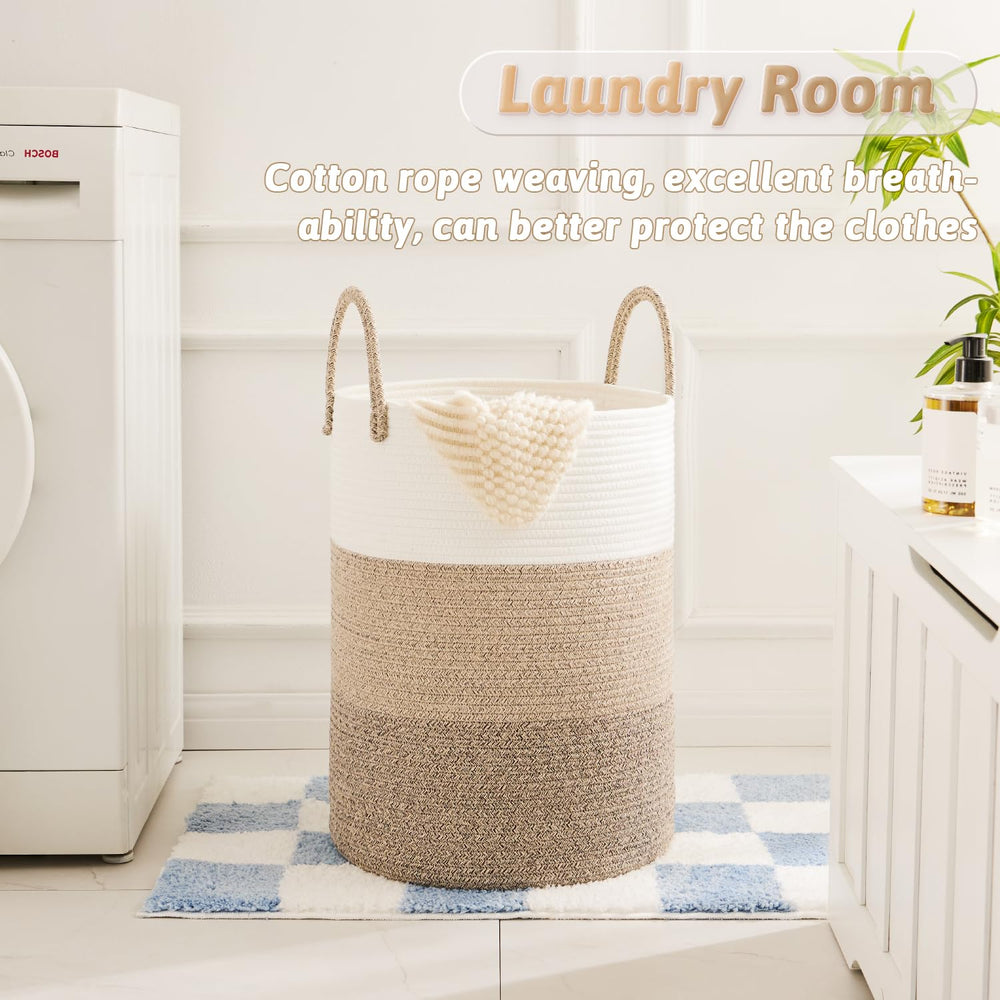 Artfeel laundry basket collapsible design saves space while keeping laundry organized.