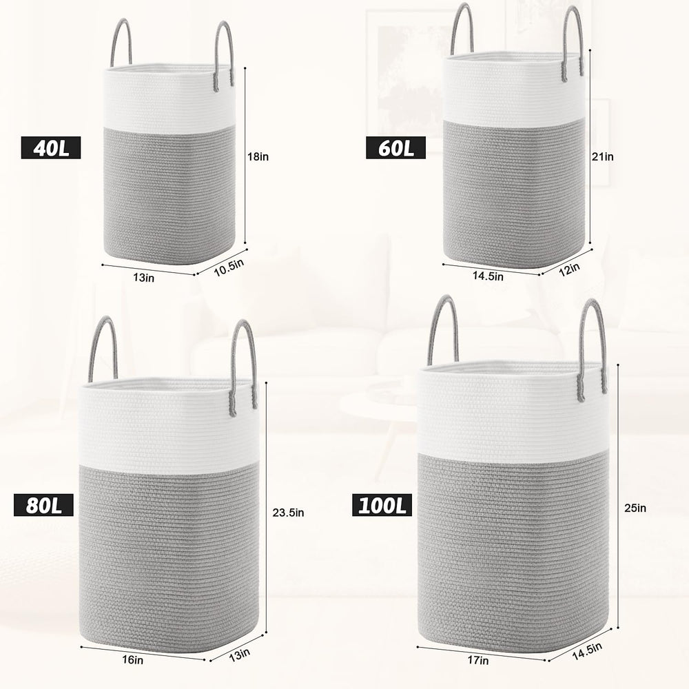 Artfeel collapsible laundry basket demonstrates portability and easy storage.