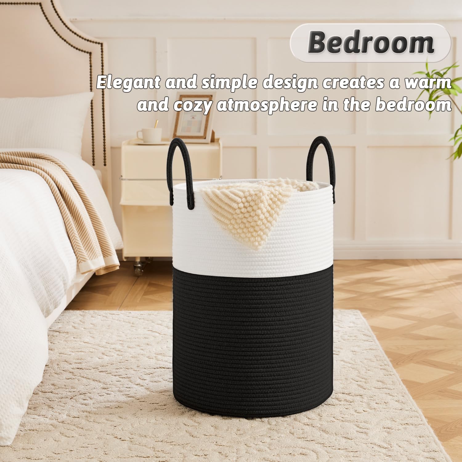 Artfeel laundry basket collapsible-design convenient for transport and storage