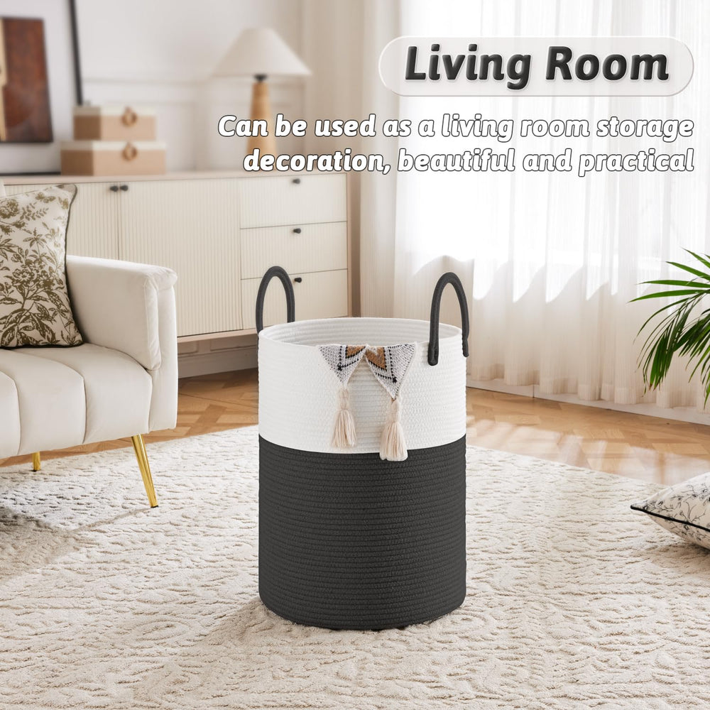 Artfeel laundry basket adds natural elegance to home decor.