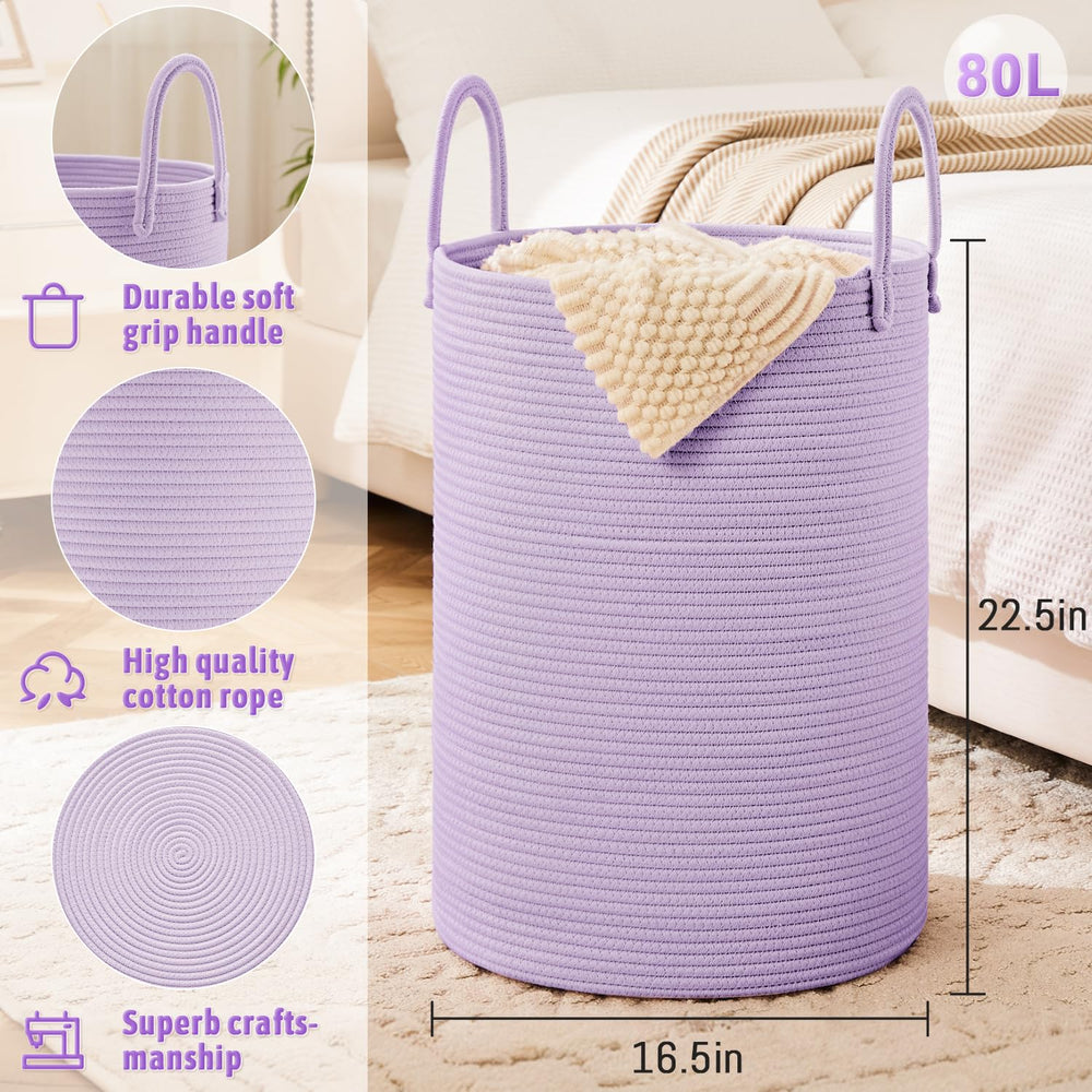 Artfeel laundry basket easy to clean and maintain for daily use.