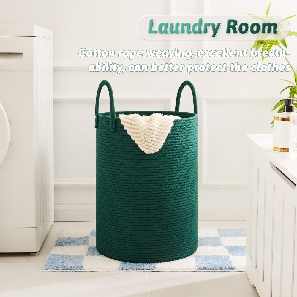 Artfeel laundry basket versatile storage for toys, blankets, and linens.
