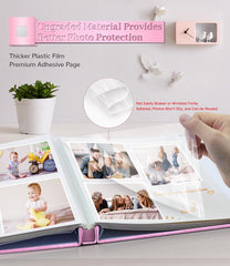 Artfeel photo album acid-free film protects photos from fading over time