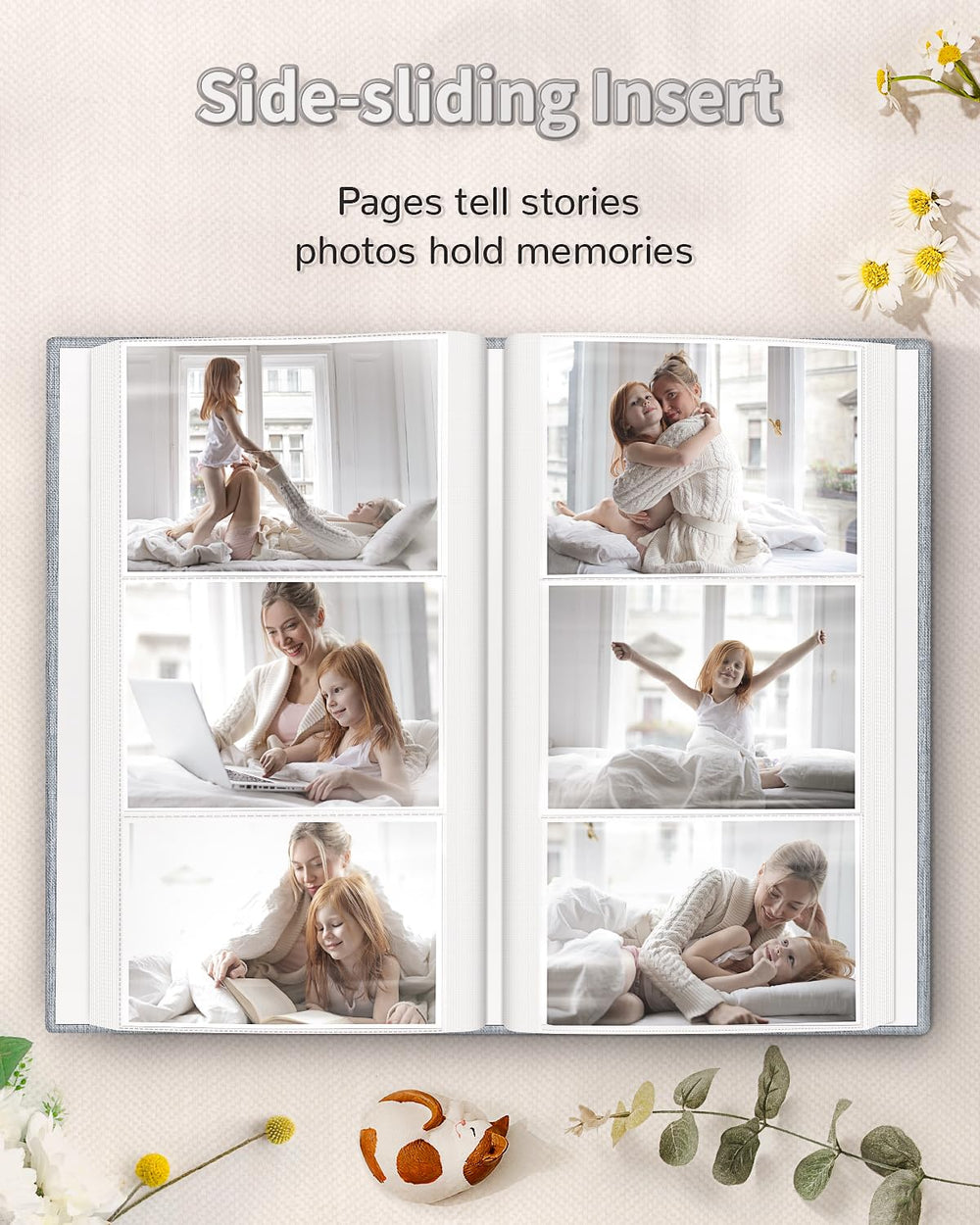 Artfeel photo album acid-free pages protect photos while preserving clarity and color.