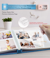 Artfeel photo album acid-free PVC-free interior preserves photos without chemical exposure.