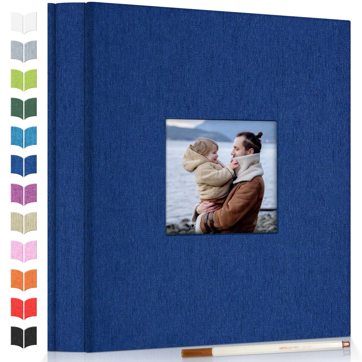 Artfeel Photo Album cover with display window to feature a themed memory