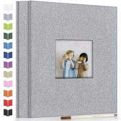 Artfeel photo album cover window showing a personalized memory theme with protective film