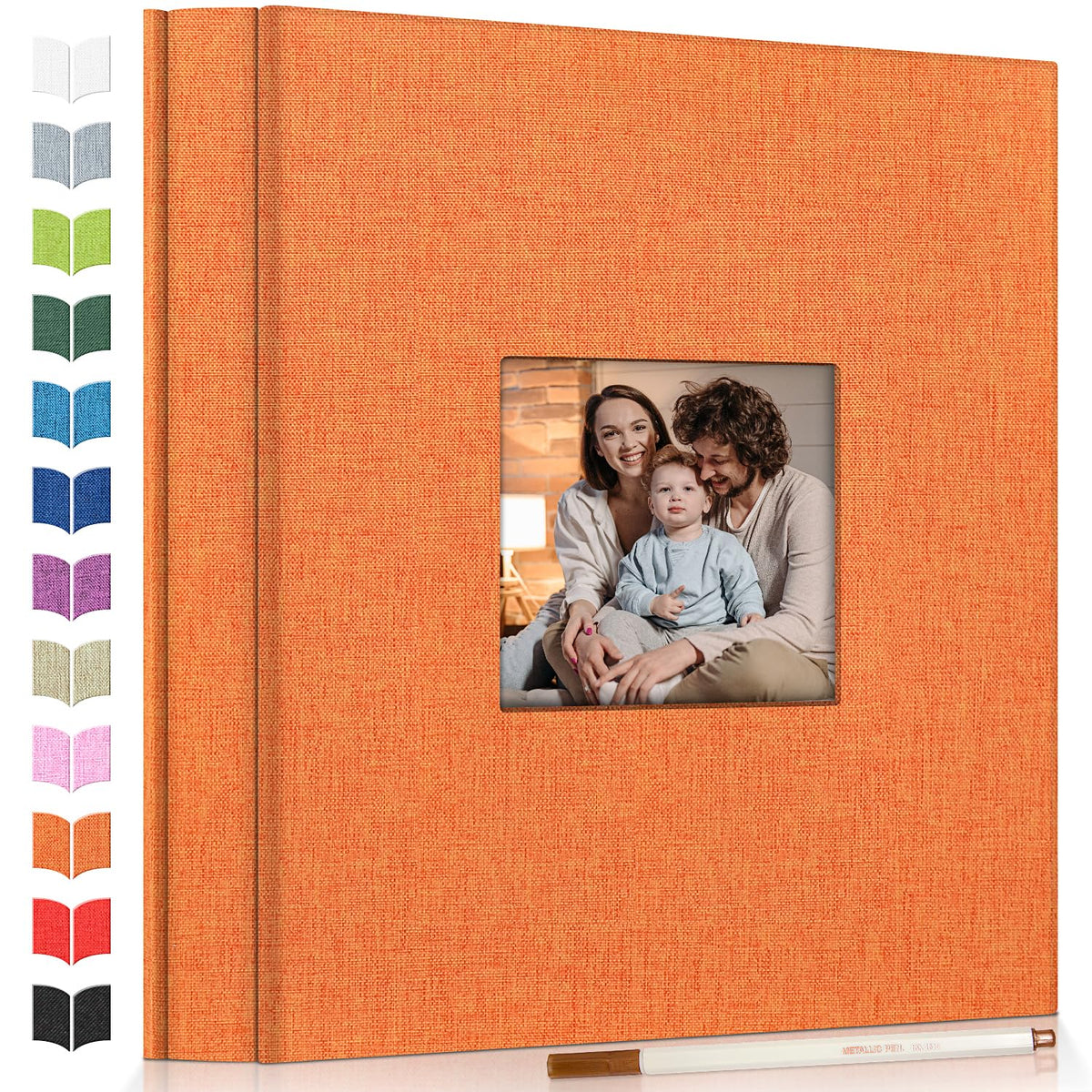 Artfeel photo album cover window highlights a chosen memory for easy themed presentation.