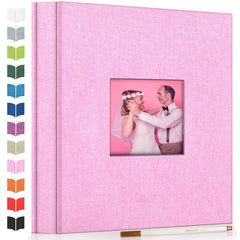 Artfeel photo album cover window highlights personalized baby milestones for display