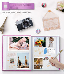 Artfeel photo album exterior shows 11.5" x 10.5" inches for large prints.