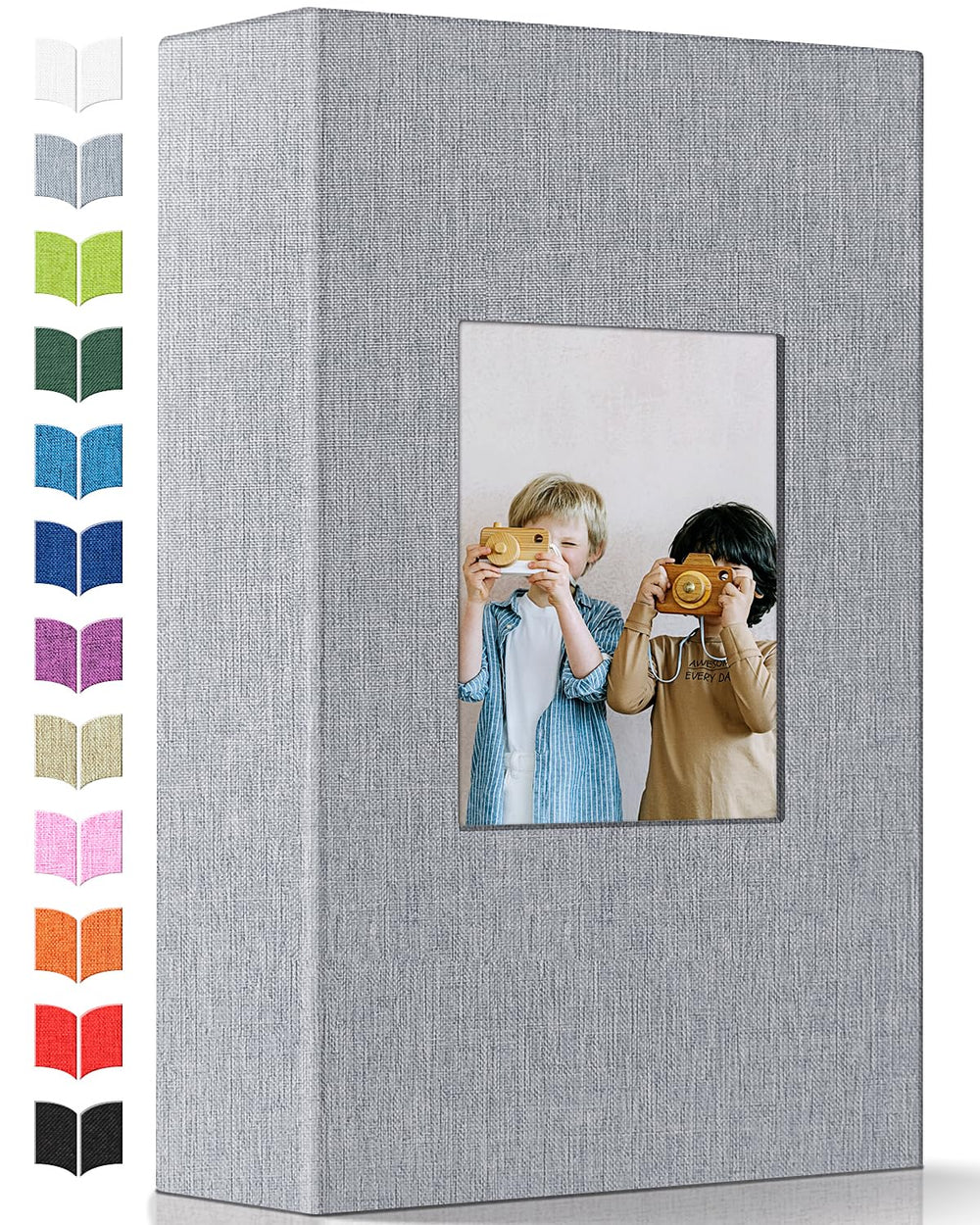 Artfeel photo album front window showcases a favorite photo for easy gifting and quick recognition.