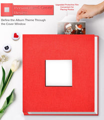 Artfeel photo album interior pages show flexible photo sizes and layouts.