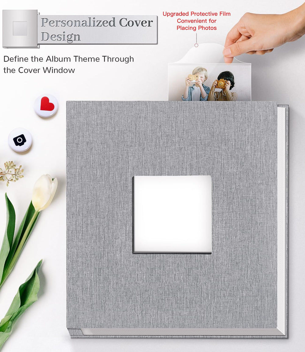 Artfeel photo album inside pages adaptable to 3x5 to 8x10 photos