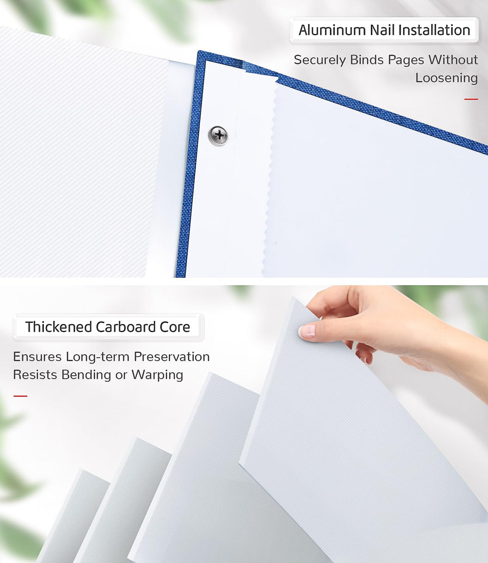 Artfeel Photo Album size compatibility for 3x5 to 8x10 prints