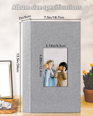 Artfeel photo album slip-in pages keep memories neat with simple three-photo per page.