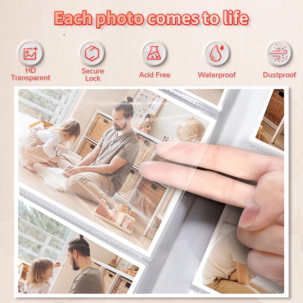 Artfeel photo album white page vertical layout suits portrait orientation and clean display