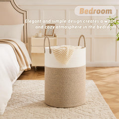 Artfeel storage basket with toys and blankets demonstrates versatile organization.
