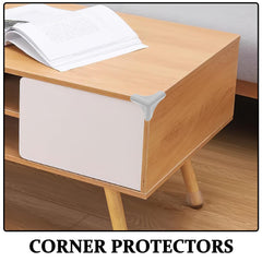ARTIBETTER-fitted edge guards protect furniture corners without changing style