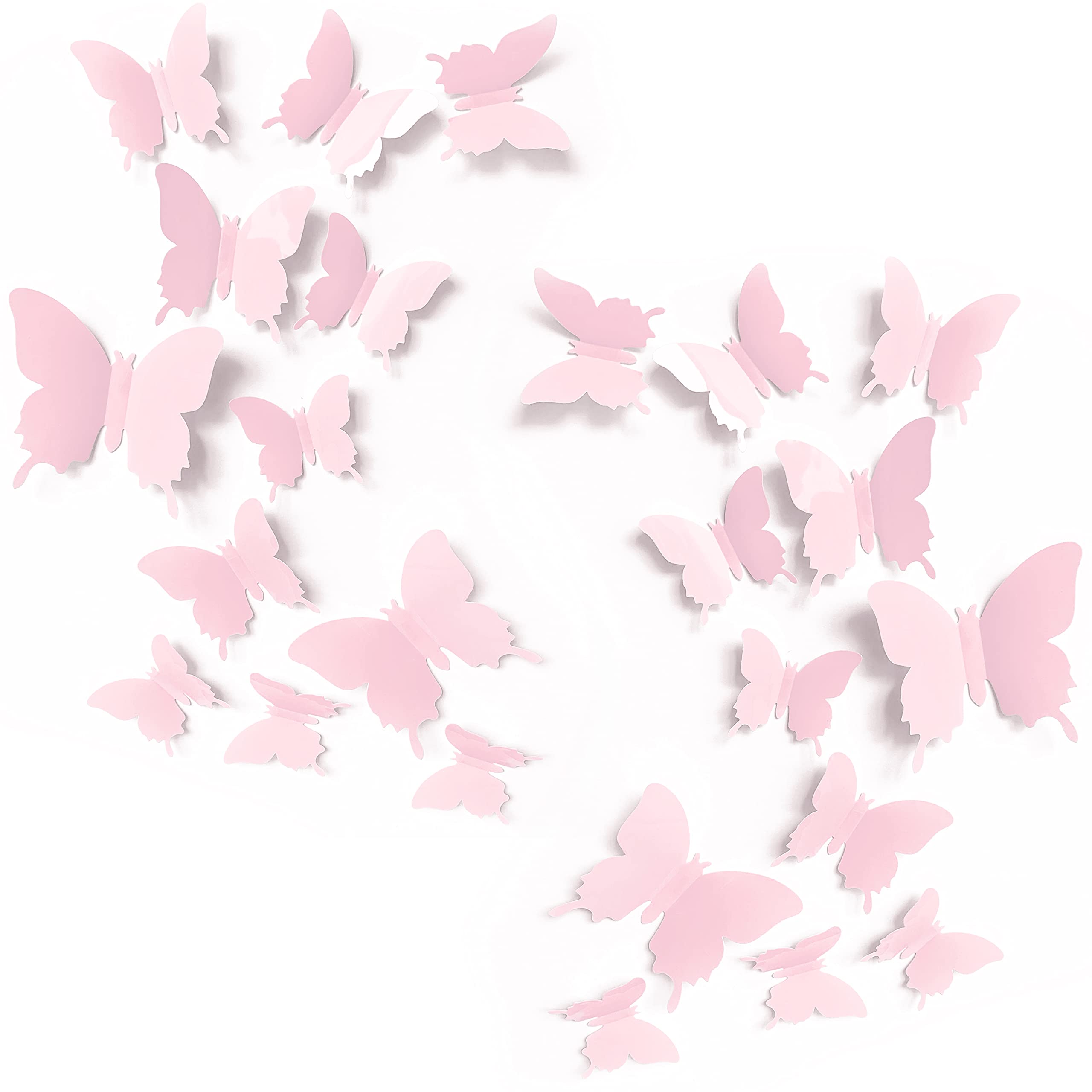 Artivo butterfly decals, waterproof and reusable for party decor.