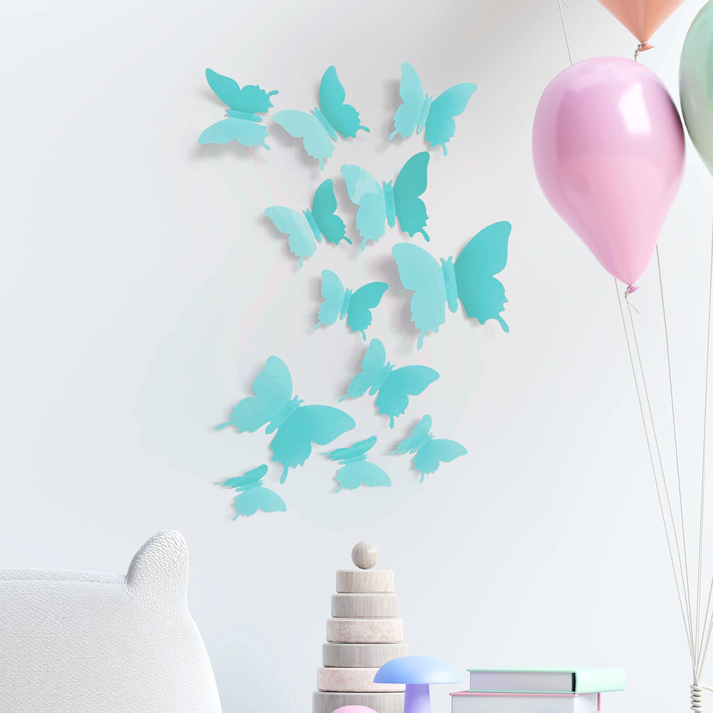 Artivo Waterproof PVC Butterfly Stickers are reusable and durable for parties and decor projects.