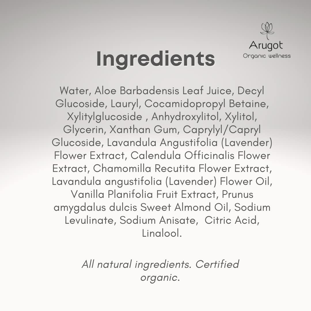 Arugot family-use: suitable for babies, kids and adults with sensitive skin.