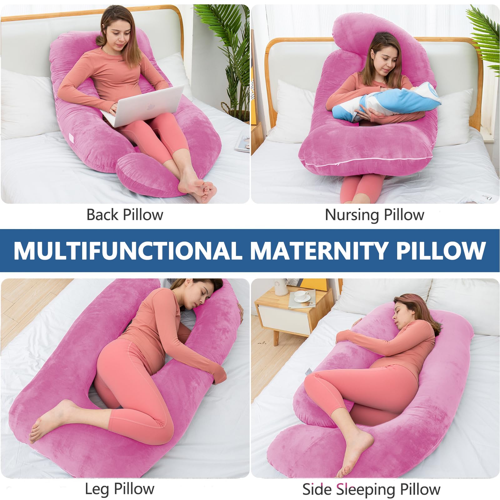 AS AWESLING detachable multi-position design enables personalized comfort for pregnancy and beyond