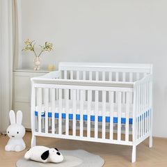 ASANEST crib mattress with removable washable cover for easy cleaning