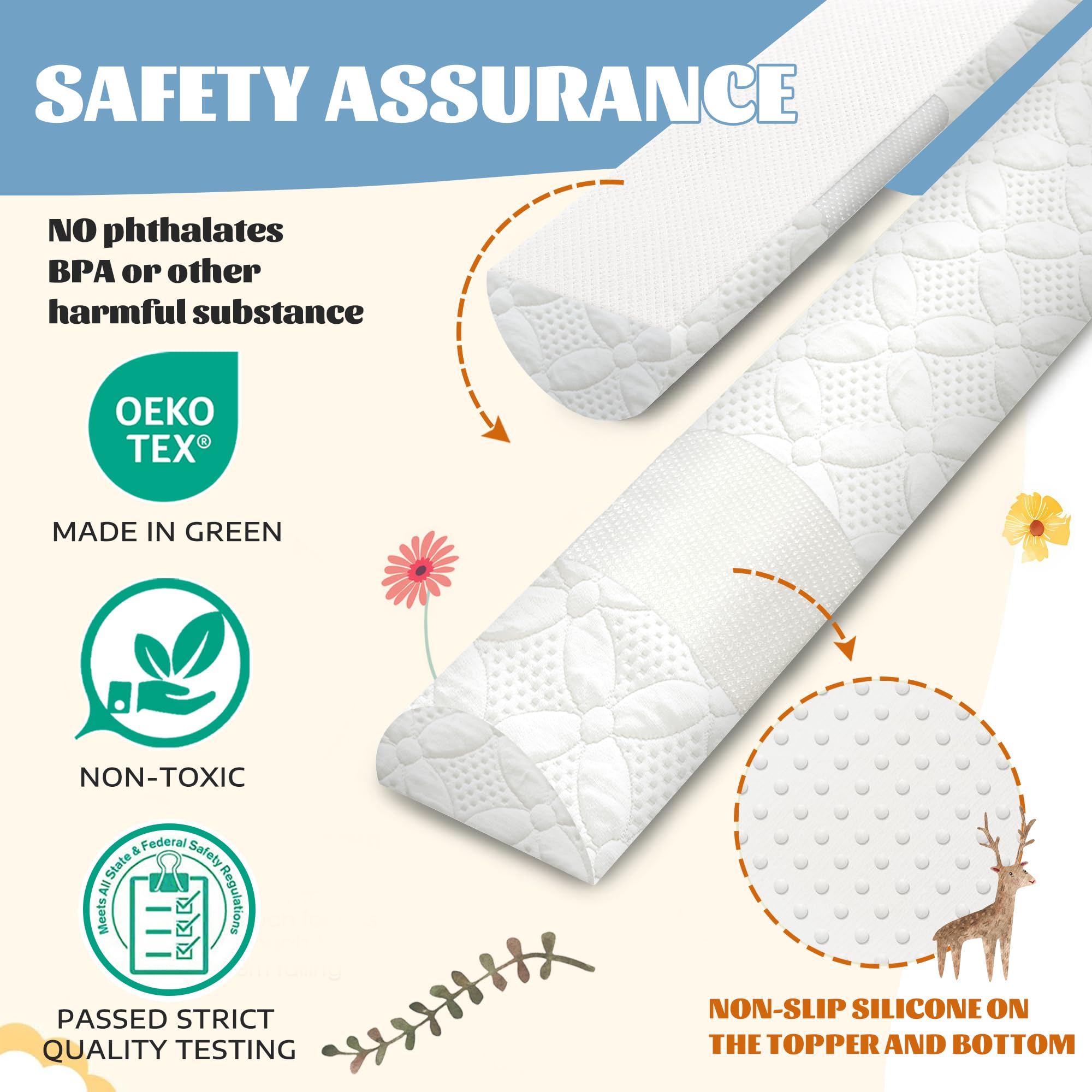 Asatdd bed rail installation step image shows quick setup for busy parents.