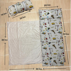 ASFASA nap mat ultra-soft materials deliver gentle, cozy comfort for quiet time.