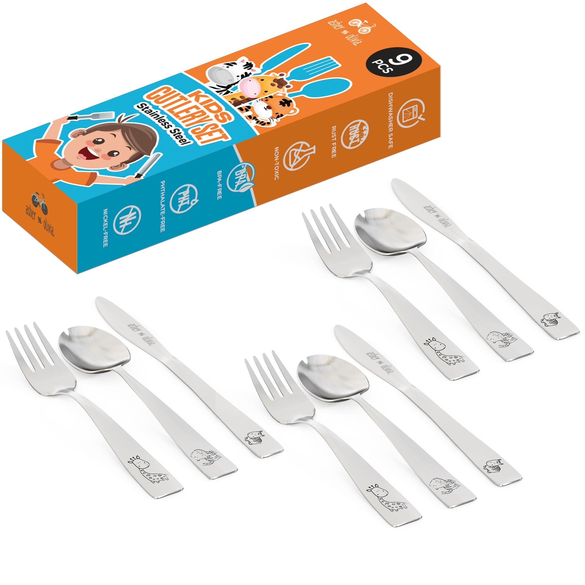 Asher and Olivia gift-ready packaging makes a perfect present for birthdays or holidays