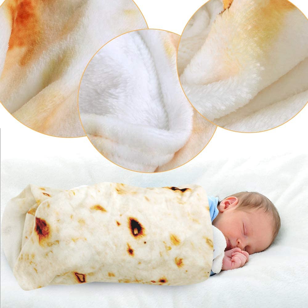 Ashipher burrito swaddle makes a thoughtful gift for baby showers.