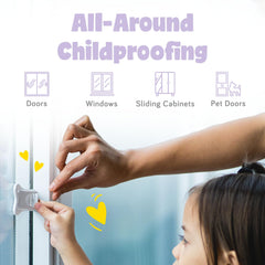 Ashtonbee multipurpose locks secure cabinets, drawers, and sliding doors.