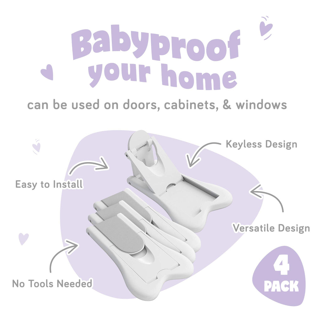 Ashtonbee kitchen safety locks help create kid-friendly spaces.