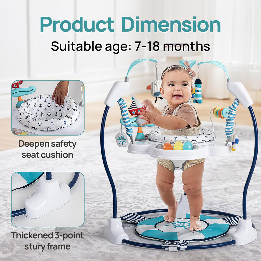 AskCat stable base keeps baby safe during active jumping