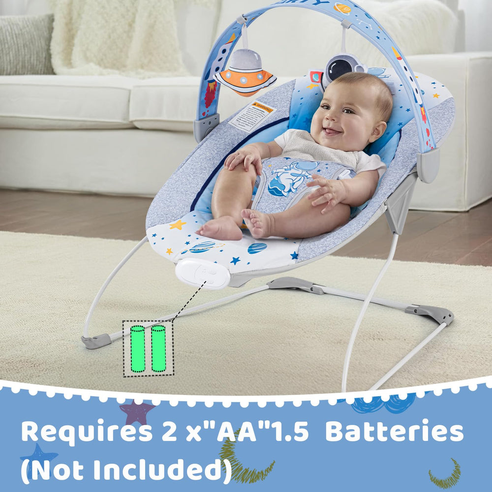 AskCat Baby Bouncer colorful design adds warmth and cheerful vibes to any space
