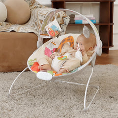AskCat baby bouncer ready for indoor or outdoor use during family time.