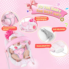 AskCat Baby Bouncer portable for indoor and outdoor use during family outings.