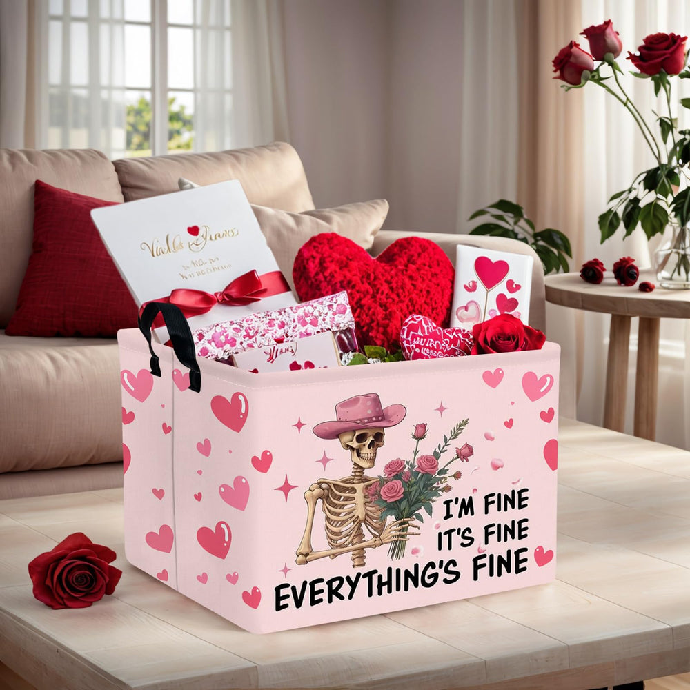 ASKETAM nursery organizer basket ideal for storage and decor in a baby room.