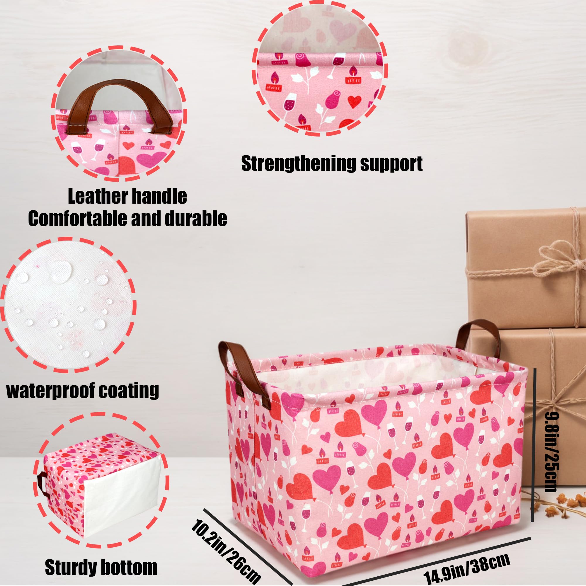 ASKETAM basket durable handles easy to move around