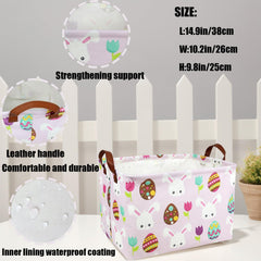 ASKETAM Easter basket arrival appears compressed and expands to full shape after use
