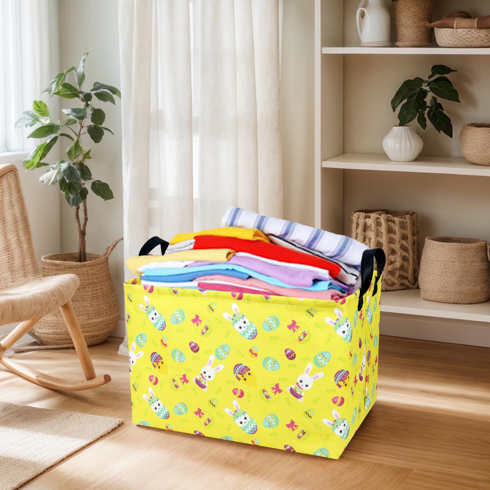 ASKETAM Easter basket packaging and dimensions illustrated for planning purchase.