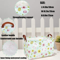 ASKETAM Easter basket in a living room setup for storage and decor.