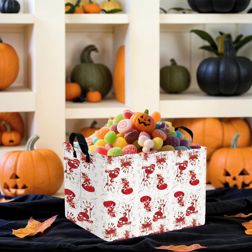 ASKETAM Halloween basket durable canvas built for repeated seasonal use