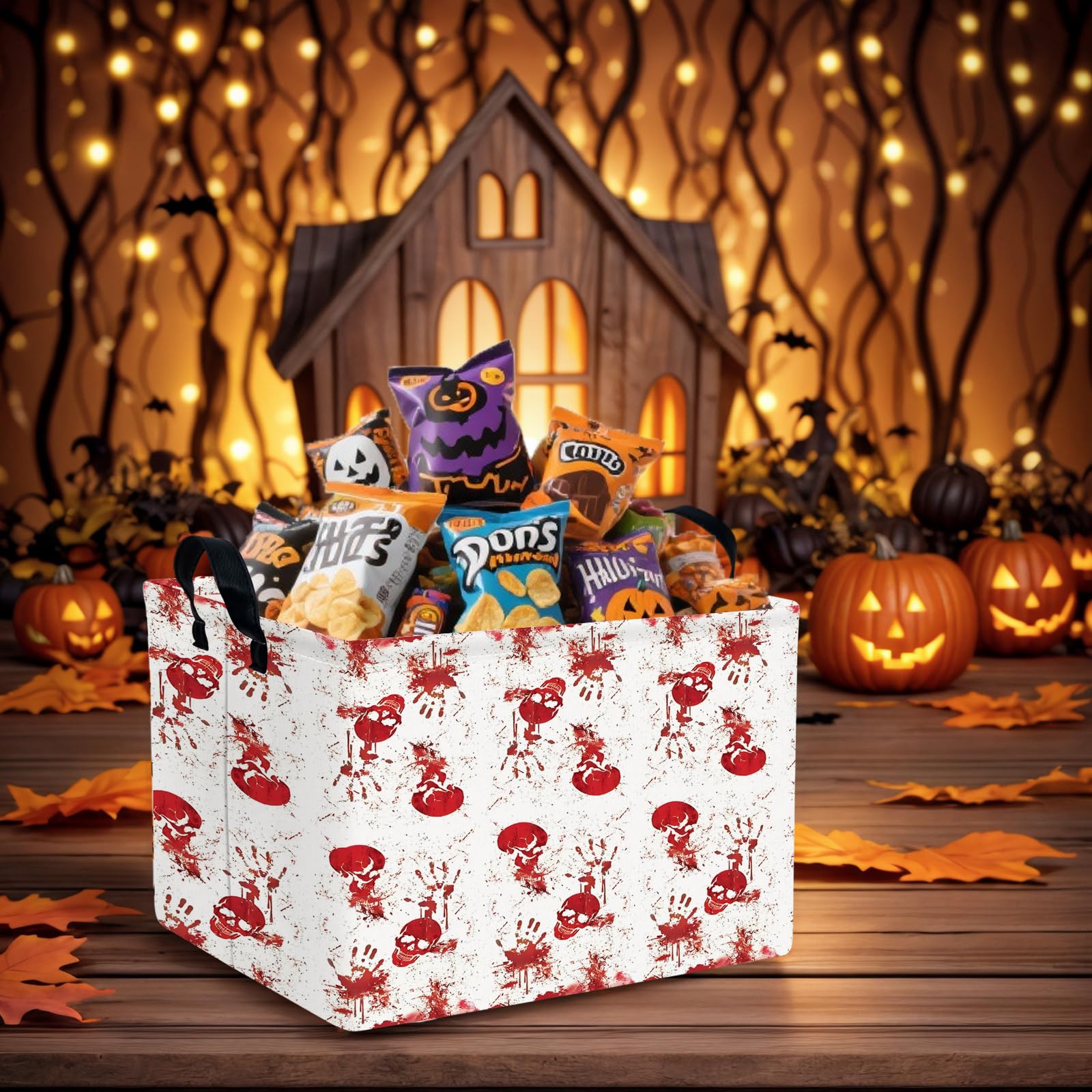 ASKETAM Halloween basket lightweight design easy for children to carry