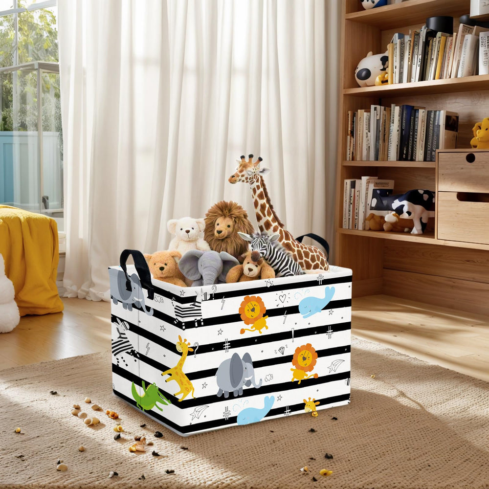 ASKETAM Jungle basket leather handles add style and portability.