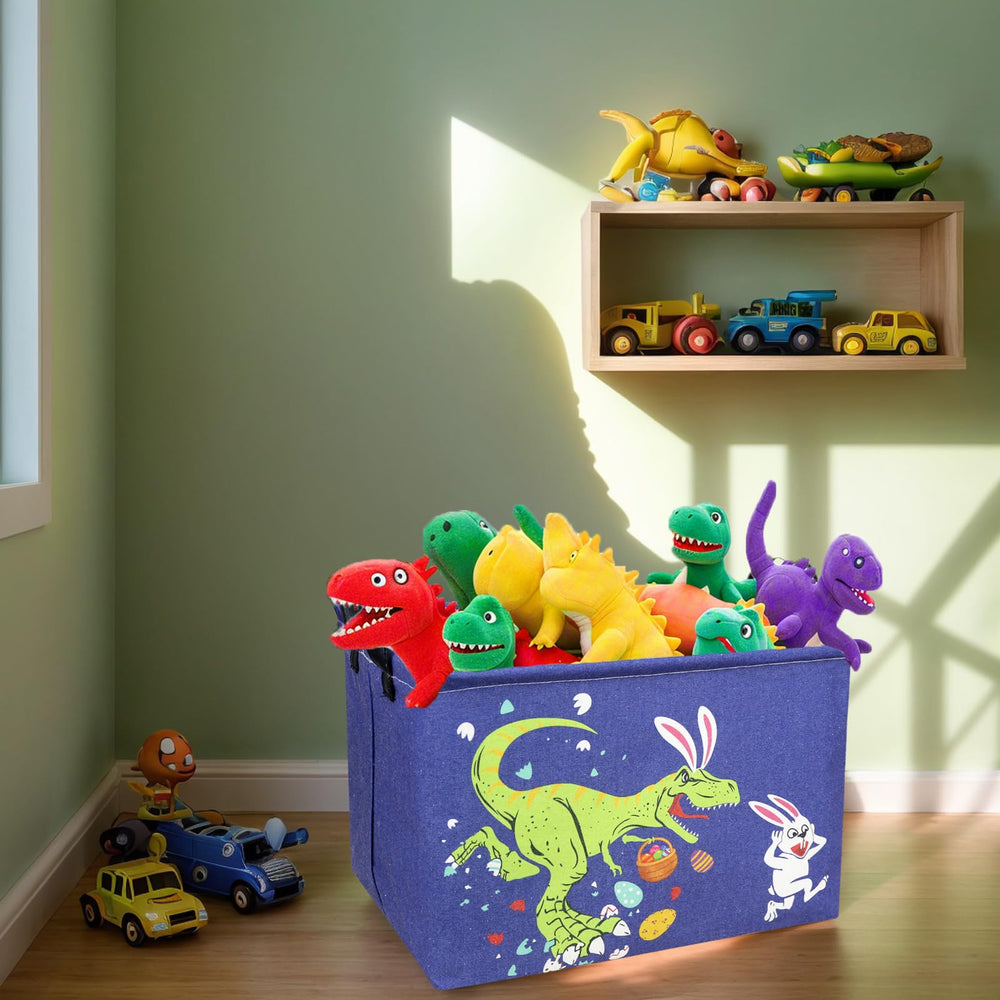 ASKETAM kids’ Easter basket, roomy for toys and gifts, helps organize play spaces.