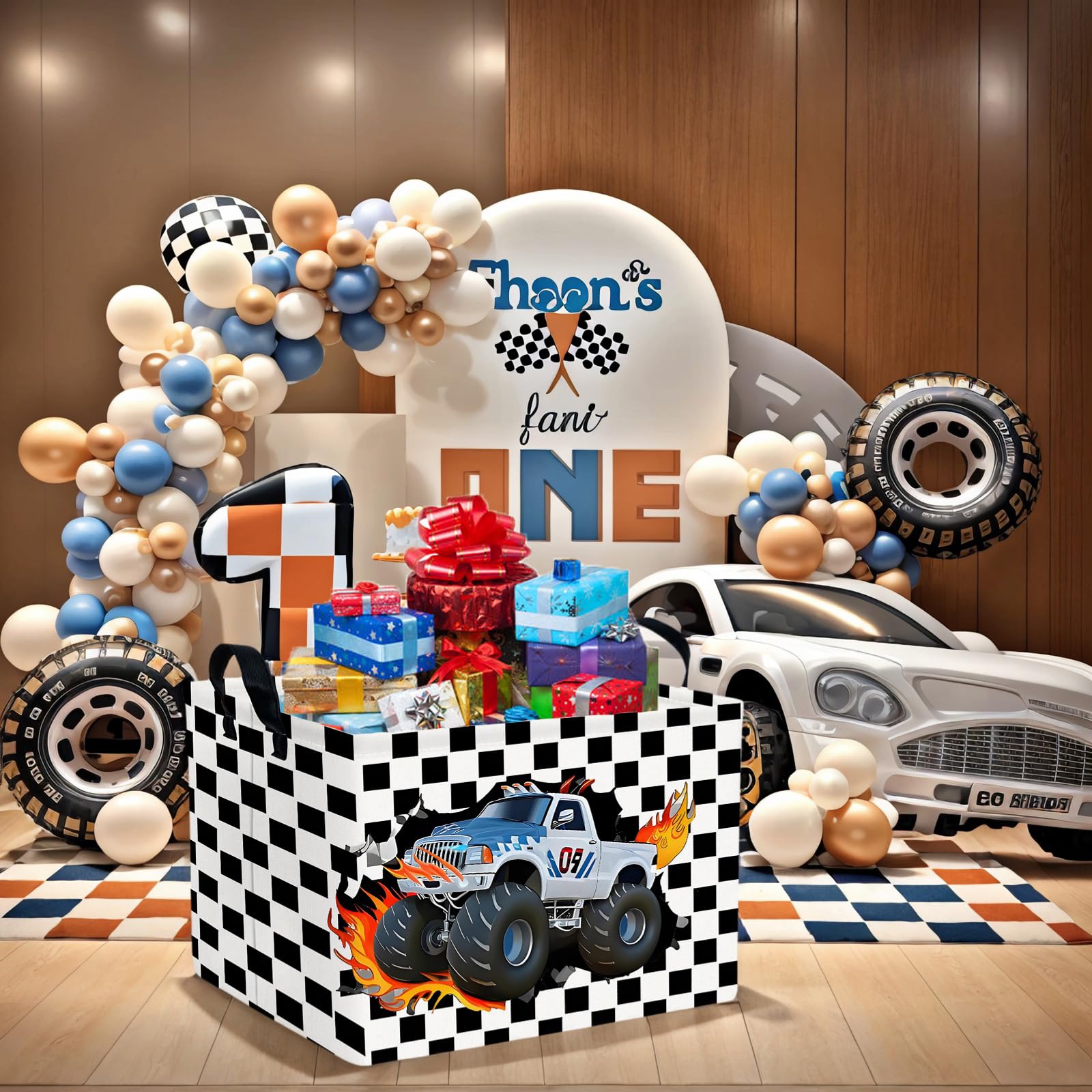 ASKETAM Kid-room decor basket adds vibrant style while hiding clutter