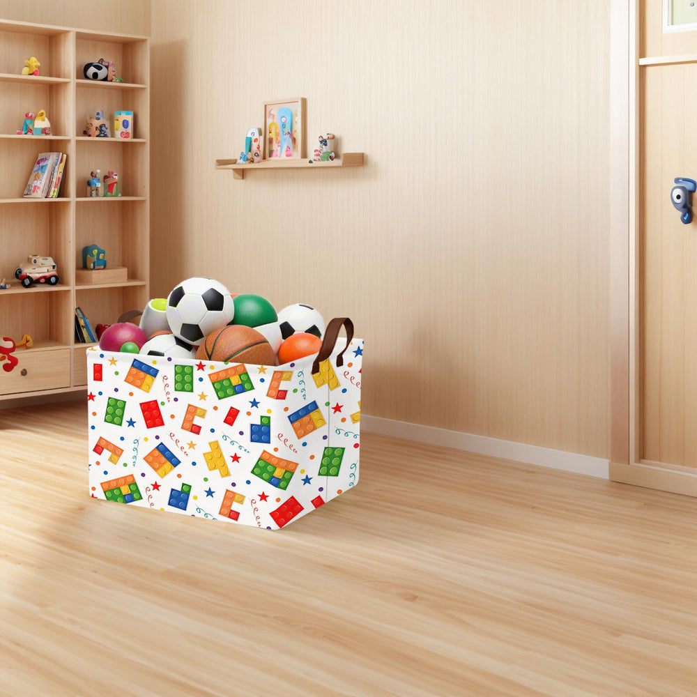 ASKETAM stylish-pattern nursery basket enhances kids room decor.