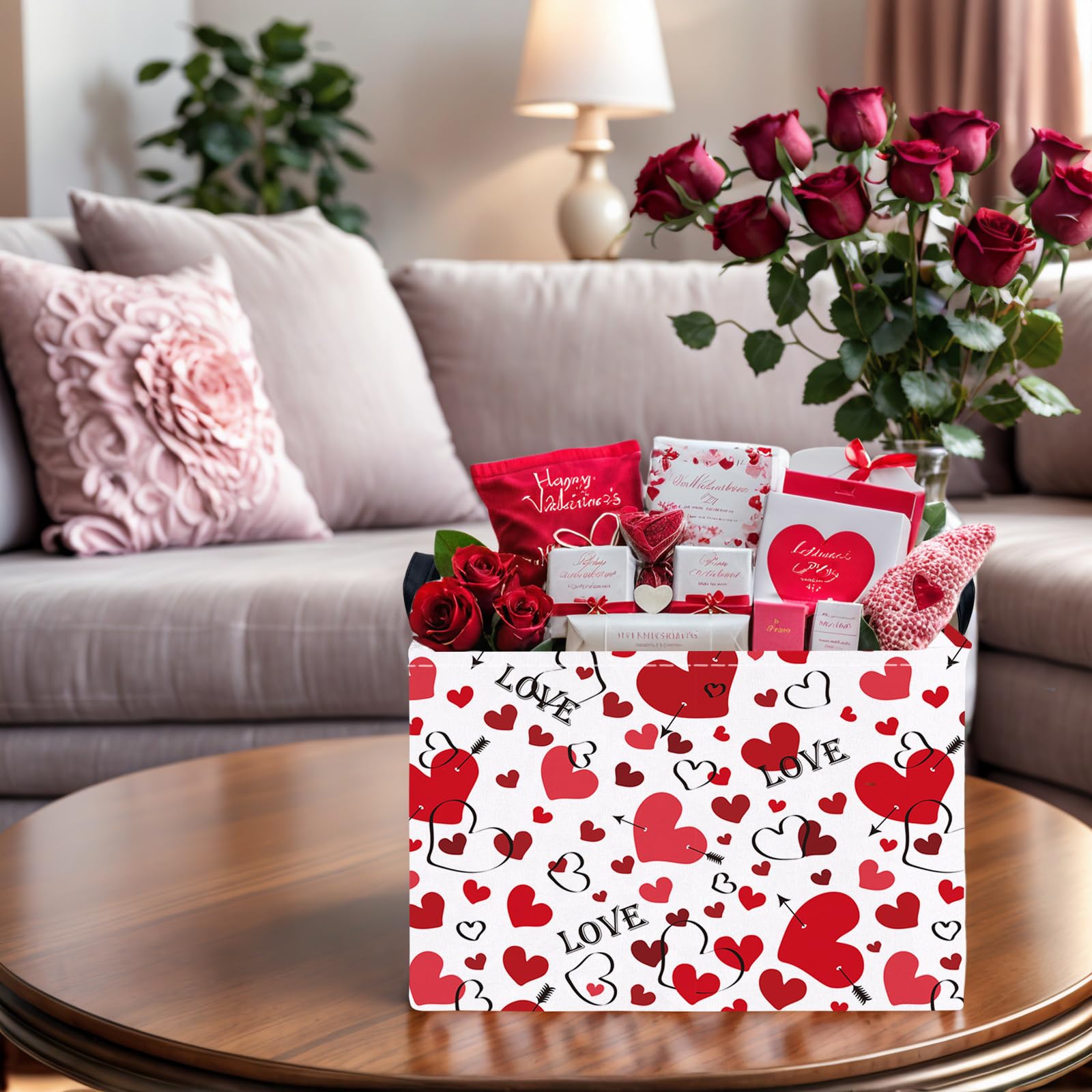 ASKETAM valentines basket nursery decor for baby items
